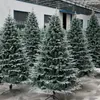 Christmas Decorations 1.8M Tree Encryption White Simulated Snow PE Less Ornaments