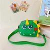 Zaino piccolo con stampa dinosauro con borsa sul petto staccabile Zaino per asilo per bambini 240102