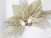 Torkade blommor pampas gräs båge arrangemang vägg hem decornurserybaby duschdekorationer floralwedding backdropboho dekor 240103