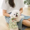 Gonna per abbigliamento per cani Margherite estive Fionda sottile Teddy Bichon Piccola tazza da tè Primavera e vestiti per animali domestici per cani