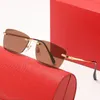 diamond sunglasses designer women mens framless square gold silver metal sunglass eyeglass HD frame fashion sports womans vintage