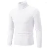 Maglioni da uomo Primavera Casual Maglione solido Dolcevita Colpi di scena Maglioni slim fit Lavorati a maglia da uomo Pullover comodi da donna Pull Homme