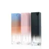 wholesale 5ml Gradient Color Lipgloss Plastic bottle Containers Empty Clear Lip gloss Tube Eyeliner Eyelash Container ZZ