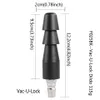 FREDORCH Sex Machine Attachement Pour Connecteur D'air Rapide Machine De Masturbation Vac-U-Lock Accessoires En Métal Vibrateur Automatique 240102