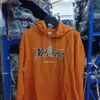 Sweats à capuche pour hommes Designer Lettre imprimée VTM Loose Loop Black Orange Sweat à capuche pour hommes et femmes