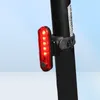 Luci per bici Fanale posteriore per bicicletta Guida all'aperto Ricarica USB COB Evidenzia accessori luminosi di sicurezza Ricaricabili3875185