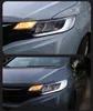 Fari anteriori per montaggio auto per Honda Fit 2014-20 19 Jazz Lampada frontale a LED Styling Lente dinamica per indicatori di direzione