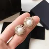 Top Love Earring Pearl Design Earrings for Love Woman Fashion Charm Earrings Gift Jewelry