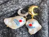 2020 New Fashion Punk 925 Silver Pin Clown Face Pearl Earrings Special Shaped Earrings For Women Girl Jewlery8381727