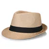 Big Bone Man Grande Taille Fedora Chapeaux Mâle Été Extérieur Panama Casquette Hommes Plus Chapeau De Paille 5658 cm 5860 cm 240102