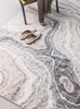 Dywany nordycki nowoczesny salon dywan gęsty dywan abstrakcyjny wzór w zatoce wystrój domu pluszowy sofa stolik kawowy mata podłogowa