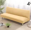 Vattentät bäddsoffa täcker utan armstöd elastiskt tätt wrap soffa täcker stretch flexibla slipcovers soffa för bankett el 240103