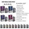 Originale Vape Factory ZOOY 12000 Puff Sigarette elettroniche usa e getta Mesh Coil 23ml Profilled 650mah Sigarette elettroniche ricaricabili Puff 12K Razz Bar Vape Pen