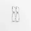 Stud Earrings Sparkling Hoop Fit For Me Collection Mini Charm Moment Charms Plata De Ley 925 Jewellery Engagement Bijoux