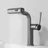 Bathroom Sink Faucets White Basin Faucet Brass Lead Free Single Lever And Cold Pull Out Slid Mixer Tap Brush Gld Gray