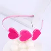 Hair Accessories Exquisite Love Heart Hairband Simulated Pearl Girls Hoop Daily Binding Head Lovely Women