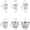 Portable Stainless Steel Beer Wine Cup Outdoor Travel Coffee Tumbler Cocktail Juice Milk Cup Metal Drinking Mug for Bar Outdoor Drinkware
