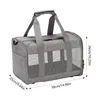 Porte-chien Double ouverture respirant voyage housse de siège de voiture hamac pliant transporteurs pour animaux de compagnie sac de transport pour animaux de compagnie chats chiens Transportin