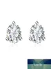 Stud 1.2ctColor VVS1 Moissanite Woman Silver 925 Earring Screw Back Ear Piercing Studs Lab Diamond Earrings Women's Jewelry8333354