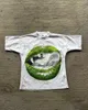 American Pure Cotton Lip Print Drut Zwycięski T-shirt Mężczyźni Y2K retro harajuku top swobodna marka mody High Street Fashion Kobiety 240102