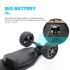 All-Terrain Dual 1000*2 Hub Motor Electric Skateboard بسرعة كحد أقصى 32 ميل في الساعة ، ومدى 25 ميلًا ، وبطارية 9600 مللي أمبير في الساعة