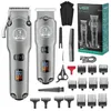 Trimmer Professional Combo Kits Hair Clipper Electric Powerful Hair Trimmer for Men Rechargeable Cordless Haircut Hine Lithium Ion