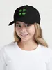 Boll Caps 4Chan Clover Logo Baseball Cap Designer Hat Rolig lyxman Brand Mountaineering Men Kvinnor