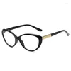 Lunettes de soleil Cadres Mode Rose Femmes Transparent Lunettes Cadre Anti Bleu Lumière Femmes Lunettes Cat Eye Optique