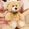 Arriva 7 colori 35 cm simpatico farfallino orsacchiotto peluche bambola per ragazzo ragazza regalo 240102