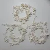 SLBRIDAL Handgemachte 1M Länge 3 Farben Kristall Strass Blume Braut Haarschmuck Haarband Hochzeit Stirnband Schmuck Frauen 240103