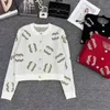 Damestruien Vrouwelijke ontwerper Luxe jassen Brief winter Uitloper vest mode tops van hoge kwaliteit