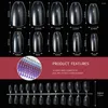 Kunstnagels 2.5 1.4 cm Korte Amandel Fake Nail Tips 120 Stuks Voorgevormde Voor Acryl 12 Maten Professionele tip DIY Thuis Salon T