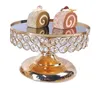 Goud Antiek Metaal Ronde Taartstandaard Set Bruiloft Verjaardagsfeest Dessert Cupcake Voetstuk Displayplaat Woondecoratie Overige bakvormen8850049