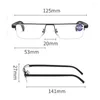 Sunglasses Executive Office Style Black Reading Glasses For Men With Portable Case 0.75 1 1.25 1.5 1.75 2 2.5 To 4