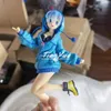 Re Life in a Different World from Zero Rem Winter sweater Blue ver Girl Action Figure Model Toys 21cm 240103