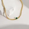 Choker Zirkon Herz Anhänger Halskette Für Frauen Licht Luxus Ästhetische Nische Schlüsselbein Gold Versilbert Schmuck G