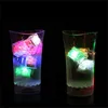 Otros suministros de fiestas festivas a impermeables LED Cube MTI MTI Color Flashing Glow in the Dark Cubes Bars Birthday Christmas Festival Decor Dhqo5