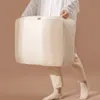 Oxford tissu vêtements coton couette sac de rangement ménage étanche à l'humidité emballage mobile garde-robe approvisionnement 240102