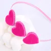 Hair Accessories Exquisite Love Heart Hairband Simulated Pearl Girls Hoop Daily Binding Head Lovely Women