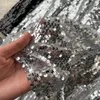 Kjolar kvinnor glitter paljetter hög midja sexig kjol fest mode vintage a-line svart silver goth vår sommarkläder p392