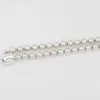 Ketten Authentische 925 Sterling Silber Perlen Pave Mode Halskette Fit Frauen Bead Charm Geschenk DIY Schmuck