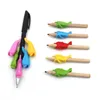 Impugnatura per aiuto per la scrittura della penna in silicone da 10 pezzi per la scrittura a mano di adulti per bambini in età prescolare