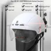 PEMILA Mannen Vrouwen Fietshelm Met Bril Lens Fietshelm MTB Racefiets Reflecterende sticker E-Bike Motor Fiets helm 240102