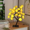 Nattlampor LED Rose Flower Table Lamp USB Jul Tree Fairy Home Party Wedding Bedroom Decoration Mors dag gåva