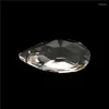 Chandelier Crystal Transparent Color 38mmx 22mm Of Pendants Glass Prism For Curtain Fengshui Suncatcher Home Wedding Decoration