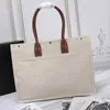 Top-Qualität Einkaufstasche Luxus Damen klassische Mode Leinen Stoff Material Handtasche Designer Einkaufstasche Hobo Vintage Schultertasche236f