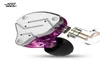 KZ ZSN Metalen oortelefoon Inear Hybride technologie 1BA1DD HIFI Bass-oordopjes In-ear monitor Headset HIFI Sport Ruisonderdrukkende hoofdp3484535