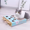 Katt som spelar Toy Hamster Machine Kitten Games Retande Interactive Toys Hunting Scratching Bite Accessories Pet Cat Supplies 240103