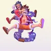 Anime manga 17 cm One Place Figure Luffy Gear 5 Figury Sun God Luffy Nika Pvc Action Figurine Statue Kolekcjonowany Model5482162