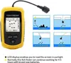 Alarm 100M Draagbare Sonar Fishfinders 45 graden Sonar Dekking Echolood Alarm Transducer Meer Zeevissen 240102